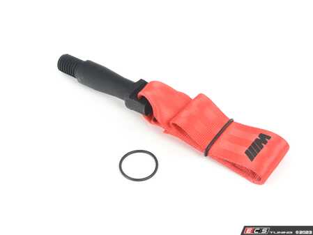 ES#4742206 - 72155A57B31 - BMW M Performance Tow Strap - Long - Accessorize your exterior! Includes template for trimming the towing eye cover. - Genuine BMW M Performance - BMW