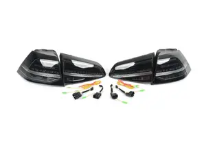 MK7.5 European LED Dynamic Tail Light Set - Smoked