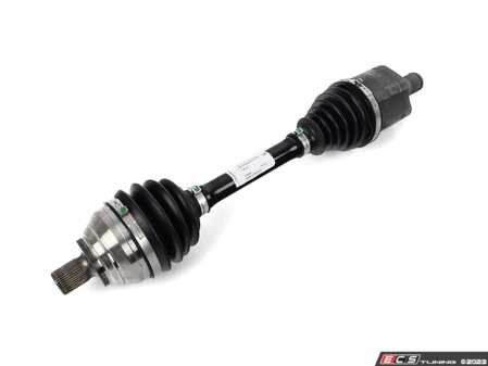 ES#3562749 - 3Q0407271BF - Front Axle Assembly - Left - Driveshaft with inner and outer CV joints - Genuine Volkswagen Audi - Volkswagen