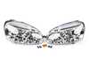 ES#3021482 - LHPGLF05TM - Projector Headlight Set - Chrome - Features LED and halo DRLs - Spec-D Tuning - Volkswagen