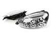 ES#3021482 - LHPGLF05TM - Projector Headlight Set - Chrome - Features LED and halo DRLs - Spec-D Tuning - Volkswagen