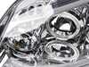 ES#3021482 - LHPGLF05TM - Projector Headlight Set - Chrome - Features LED and halo DRLs - Spec-D Tuning - Volkswagen