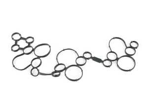 ES#4698868 - 06M103649D - Valve Cover Gasket - Left - Stop leaks and prevent engine damage. Cylinders 4-6. - Elring - Audi