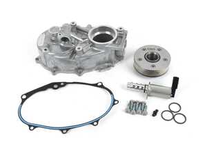 ES#4683892 - 06F198088D - Repair Set For Camshaft Adjuster - With Housing - Located on the back of the cylinder head - Vaico - Audi Volkswagen