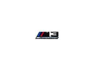 ES#4821321 - G80CSLG-LOGO - BMW G80 CSL Front Grille Emblem - M3 Competition - Suvneer - 