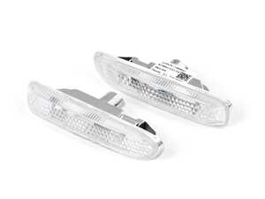 ES#4716238 - anz511024 - Anzo Side Marker Lights Clear - E46 3-Series Pre-LCI - Plug and play clear housings for a unique look and improved visibility. Select your favorite bulbs! - Anzo - BMW
