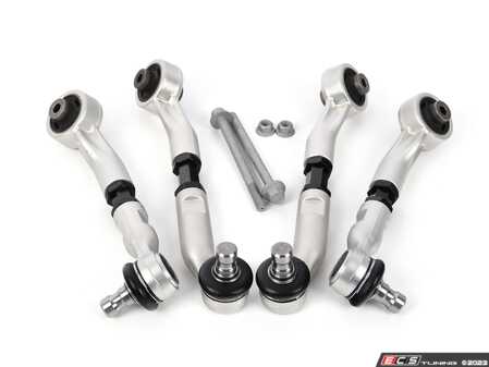 ES#4643290 - 81393 - SPC Performance Upper Control Arm Kit - Use these adjustable upper control arms from SPC to get 1.5 Camber and/or Caster change. - SPC - Audi