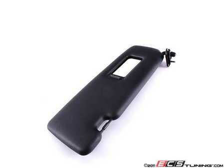 ES#87197 - 51168245085 - Black Sun Visor - Left - Made of vinyl - Genuine BMW - BMW