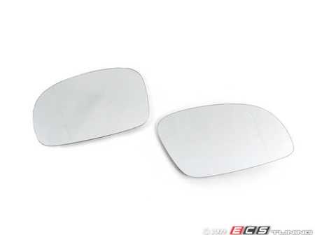 ES#252241 - BTLASPMIRROR - Blind Spot Mirrors - Set, Heated - Replacement mirror glass to allow you to see everything around you - Genuine European Volkswagen Audi - Volkswagen