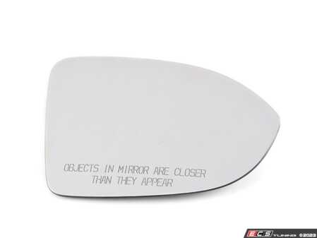 ES#4416791 - 5H0857522G - Mirror Glass - Right - Replacement heated mirror glass to allow you to see everything around you - Genuine Volkswagen Audi - Volkswagen