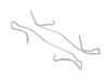 ES#2592507 - 5N0615269 - Front Caliper Anti-Rattle Spring - Pair - Fits the left and right side - Textar - Audi Volkswagen