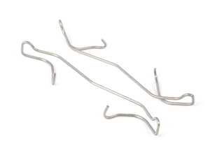 ES#2592507 - 5N0615269 - Front Caliper Anti-Rattle Spring - Pair - Fits the left and right side - Textar - Audi Volkswagen