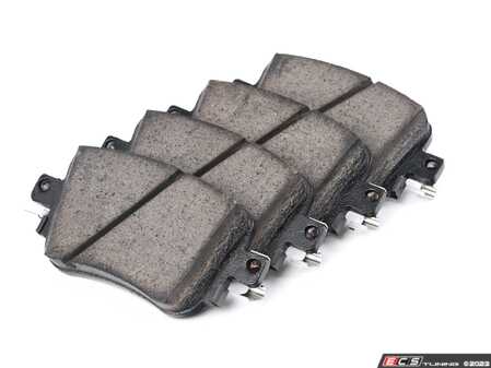 ES#4739031 - DD23-1779 - Rear DD23 "Daily Driver" Ceramic Brake Pad Set - This enthusiast-developed pad offers confident stopping power, very low dust, quiet braking, and a positive initial bite. The perfect choice for your daily-driven Euro! - ECS - Audi Volkswagen