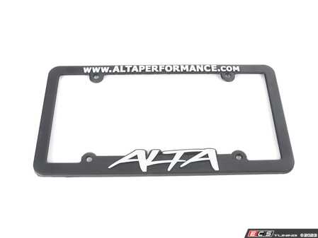 ES#3103065 - ASMBDY501 - License Plate Frame ALTA - Get the plate to match your mods - Alta Performance - MINI