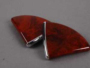 ES#1764228 - 2116803684 - Center Console Trim - Designo Wood Finish Burred Walnut Veneer - Genuine Mercedes Benz - Mercedes Benz