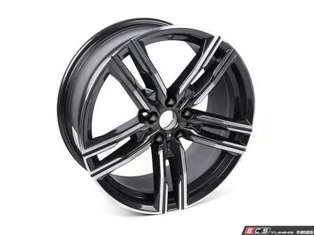 ES#4185118 - 36118090019 - Bmw Light Alloy Wheel Double Spoke 727M - 19" - 19-inch Orbit Grey alloy wheel for select BMW 8 Series models. - Genuine BMW - BMW