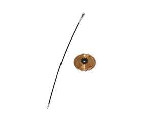 ES#4826862 - 99356192102 - Convertible Top Cable - Motor To Transmission With Gear - Left Side Fitment - Hamburg Tech - Porsche