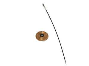 ES#4826863 - 99356192202 - Convertible Top Cable - Motor To Transmission With Gear - Right Side Fitment - Hamburg Tech - Porsche