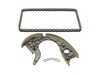 ES#4826869 - 079109507AFKT - Lower Timing Chain Tensioner Kit  - Kit includes the Chain Tensioner for oil pump drive, Chain for oil pump, and Gasket for timing cover - Febi - Audi