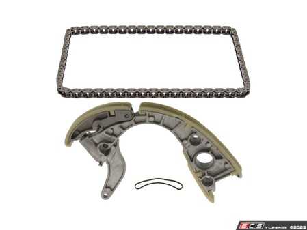 ES#4826869 - 079109507AFKT - Lower Timing Chain Tensioner Kit  - Kit includes the Chain Tensioner for oil pump drive, Chain for oil pump, and Gasket for timing cover - Febi - Audi