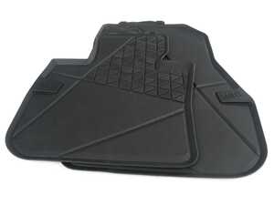 ES#4750084 - 51475A2DA77 - Floor Mats - All Weather Fronts U25 - Used to protect the floor with a cool modern design - Genuine MINI - MINI