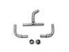 ES#4840030 - 054090LA02 - MK8 GTI Muffler Delete Kit - Enhance your stock exhaust system with our bolt-on muffler delete kit. Drop weight, reduce restriction, and hear your four cylinder scream! - ECS - Volkswagen
