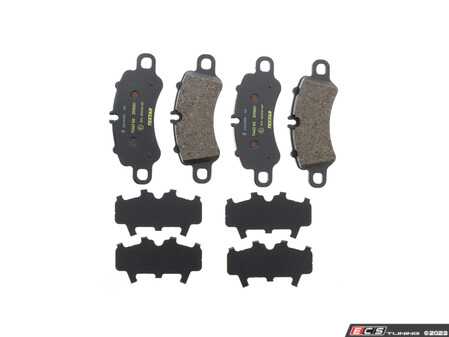 ES#4658250 - 9P1698151C - Front Brake Pad Set - does not include brake wear sensors - Textar - Porsche