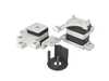 ES#4827877 - EBFI77-K7-4T21 - BFI Stage 1 Engine Mount Kit - Version 2 Torque Arm  - Billet engine and transmission mounts with 70A durometer dogbone insert - Black Forest Industries - Volkswagen
