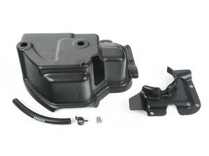 ES#4773070 - LVL.EN.22.326 - Level Performance F90 M5 / F9X M8 Coolant Expansion Tank Shield - (NO LONGER AVAILABLE) - Protect your vital electrical components at all costs! - IND - BMW