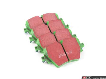 ES#4213588 - DP62245 - Front GreenStuff Performance Brake Pad Set - Designed as a mildly upgraded pad, great for an afternoon of sporty driving. - EBC - BMW