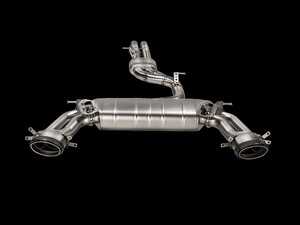 ES#4828195 - S-AU/TI/24H - Evolution Line Exhaust (Titanium) 8Y RS3 - Weighing in at 36.2% lighter than the standard setup - Akrapovic - Audi
