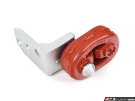 ES#2737769 - 5Q0253144S - Center Muffler Bracket - Includes rubber hangers to secure front muffler after exhaust clamp - Genuine Volkswagen Audi - Volkswagen