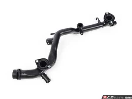 ES#4812552 - 06E121045BD - Coolant Pipe - Supply - Main supply pipe that connects to the upper radiator hose and the engine - Rein - Audi