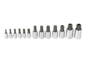 ES#4726325 - XZNS1000A - 13 Piece XZN Triple Square Driver Set - Upgrade your triple square set with these high-quality two-piece drivers. - VIM Tools - Audi BMW Volkswagen Mercedes Benz MINI Porsche