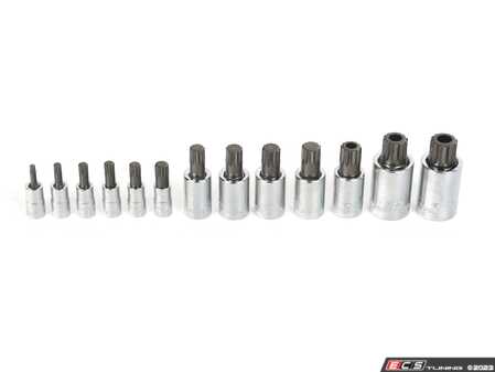 ES#4726325 - XZNS1000A - 13 Piece XZN Triple Square Driver Set - Upgrade your triple square set with these high-quality two-piece drivers. - VIM Tools - Audi BMW Volkswagen Mercedes Benz MINI Porsche