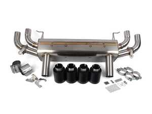 ES#4145322 - D660-0075-BLK - Dinan Free Flow Axle-Back Exhaust - Black Tips - Dinan has developed this Free Flow stainless exhaust to increasing flow by reducing backpressure - Dinan - BMW