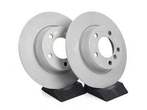 ES#4213947 - RK2059 - Rear Brake Rotors EBC Plain Ultimax - Pair 11.65" (296x10) - High performance slotted rotors from EBC - EBC - MINI