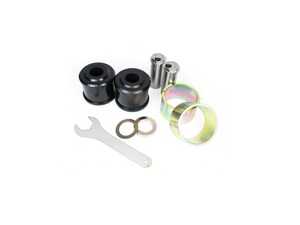 ES#4829861 - PFF3-702GBLK - Audi A4 / A5 / S5 / Q5 / SQ5 / RS4 Front Lower Radius Arm To Chassis Bushing (Caster Adjustable 75mm) - Black Series - Eliminate deflection caused by stock rubber bushings! - Powerflex Black Series - Audi
