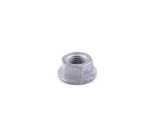ES#57151 - 33306777695 - Hex Nut With Collar - Priced Each - ( M12X1,5-10-ZNS3) Located on the front carrier for suspension - Genuine MINI - MINI