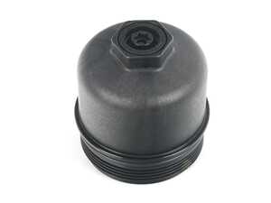 ES#4425042 - 11425A34A34 - Oil Filter Cap with Drain Screw - Genuine BMW - BMW