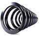 ES#3690836 - 1163241104 - Rear Coil Spring - Priced Each - Replace your worn springs and restore your ride quality - Highly recommended to replace in sets - Lesjofors - Mercedes Benz