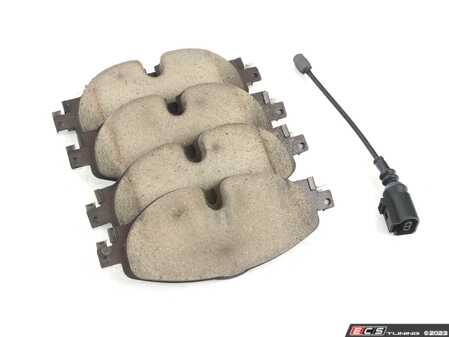 ES#4739028 - DD23-1760 - Front DD23 "Daily Driver" Ceramic Brake Pad Set - This enthusiast-developed pad offers confident stopping power, very low dust, quiet braking, and a positive initial bite. The perfect choice for your daily-driven Euro! - ECS - Audi Volkswagen