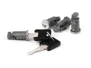 ES#4340758 - 82795A08687 - Key & Set of 4 Cylinders / Roof Rack  - Used to Replace the Roof Rack Keys - Newest solution - Genuine MINI - MINI