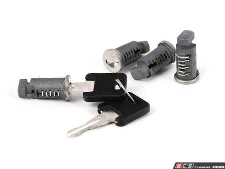 ES#4340758 - 82795A08687 - Key & Set of 4 Cylinders / Roof Rack  - Used to Replace the Roof Rack Keys - Newest solution - Genuine MINI - MINI
