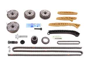 ES#4829946 - 0009930676kit - M272 V6 Timing Chain Kit  - Ultimate - Includes camshaft adjusters, slide rails, a crankshaft seal, and a chain tensionereverything you need to properly time your engine and keep it running smoothly for miles to come. - Vaico - Mercedes Benz