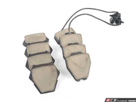 ES#4739045 - DD23-839 - Front DD23 "Daily Driver" Ceramic Brake Pad Set - This enthusiast-developed pad offers confident stopping power, very low dust, quiet braking, and a positive initial bite. The perfect choice for your daily-driven Euro! - ECS - Audi Volkswagen