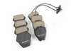 ES#4739045 - DD23-839 - Front DD23 "Daily Driver" Ceramic Brake Pad Set - This enthusiast-developed pad offers confident stopping power, very low dust, quiet braking, and a positive initial bite. The perfect choice for your daily-driven Euro! - ECS - Audi Volkswagen