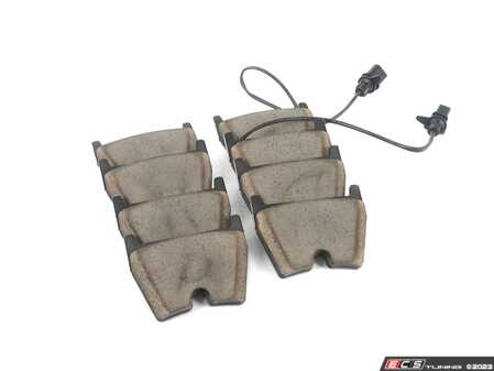 ES#4738991 - DD23-1029 - Front DD23 "Daily Driver" Cermic Brake Pad Set - This enthusiast-developed pad offers confident stopping power, very low dust, quiet braking, and a positive initial bite. The perfect choice for your daily-driven Euro! - ECS - Audi