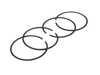ES#3675520 - 345812 - JE Performance Forged Piston Set - Includes rings, wire locks, and 22mm wrist pins - 82.5mm bore (stock), 9.6:1 CR, 92.8mm stroke (stock) - JE Piston - Audi Volkswagen