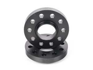 ES#3618482 - 4055668SW - DR Series Wheel Spacers (Black) - 20mm (1 Pair) - Get a new set of spacers and widen the stance of your vehicle - H&R - Audi